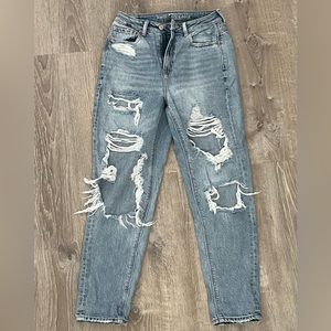 Highest rise mom jean